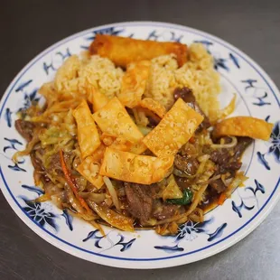 Beef Chow Mein Dinner Special