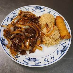 Mongolian Beef Dinner Special