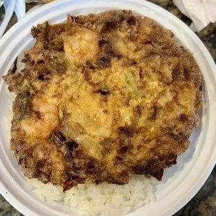 Shrimp Egg Foo Young Lunch