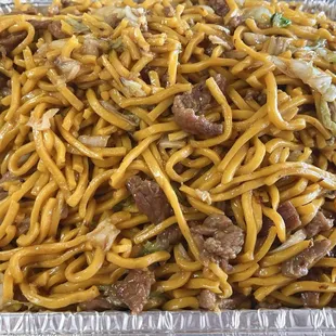 Beef lomein
