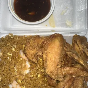 food, fried chicken, bbq wings, poultry, fried chicken wings, chicken, bbq chicken, chicken wings and fried chicken, chicken wings