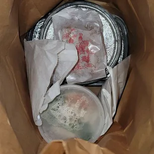 Perfectly packed order.