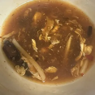 Hot and sour soup