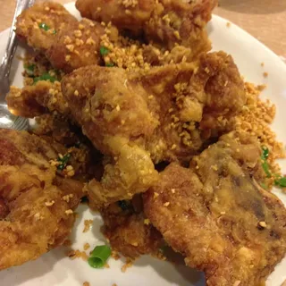 Fried Pork Chop with Spicy Salt