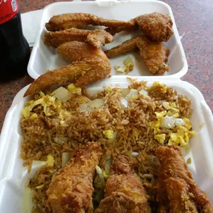 Wings &amp; Fried rice #2