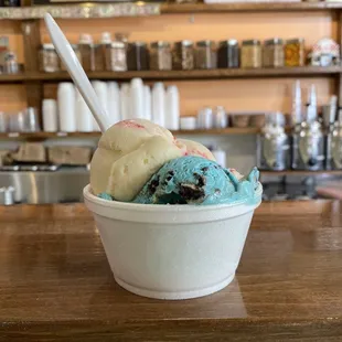 Two Double Scoop Ice Cream