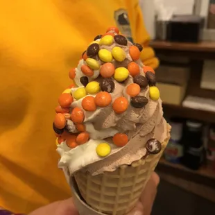 Frozen Custard with toppings
