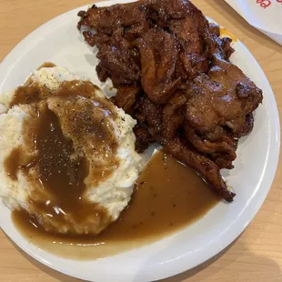 Mashed Potatoes &amp; Gravy Bourbon Street Chicken