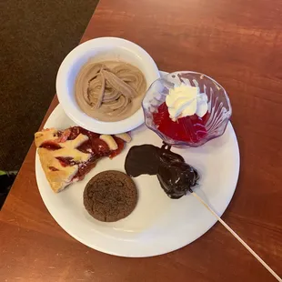 Great dessert spread