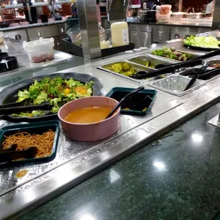 salads, interior
