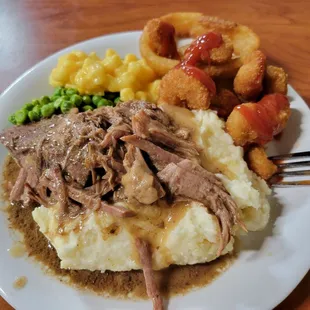 Pot roast is a solid choice.