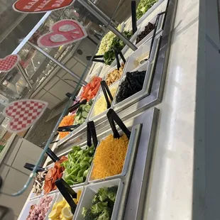 Salad bar is outstanding