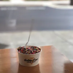 Salted Oreo + sprinkles!