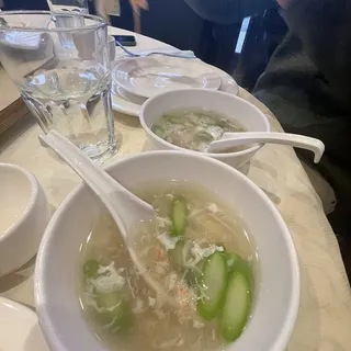 Crab Meat Asparagus Soup