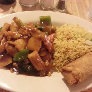 Szechuan chicken combo