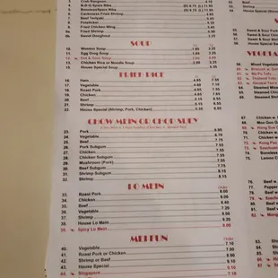 menu, sushi and sashimi