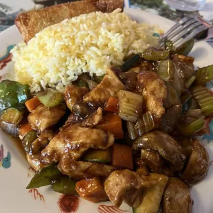 Garlic Chicken Lunch