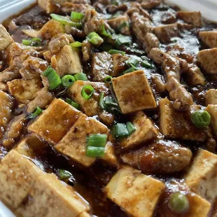Mapo Tofu-Minced Pork with Tofu