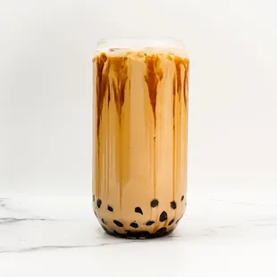 Brown sugar milktea!
Bubble tea boba tea