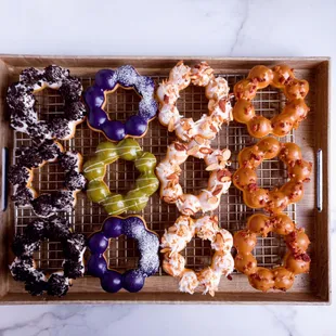 Golden Crown Mochi Donuts