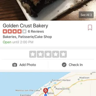 the location of the bakery