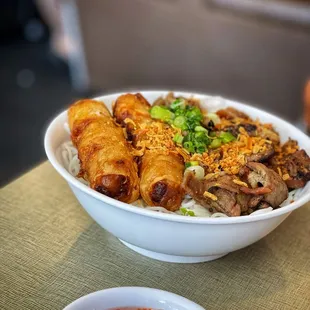 bun with grilled pork