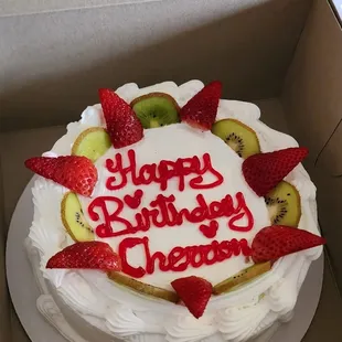 Wife&apos;s BDay Cake.