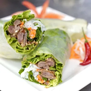 Grilled pork rolls (3pcs)