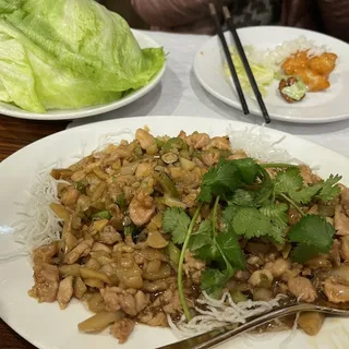 Chicken Lettuce Wrap