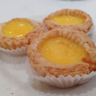 56 - egg custard tart