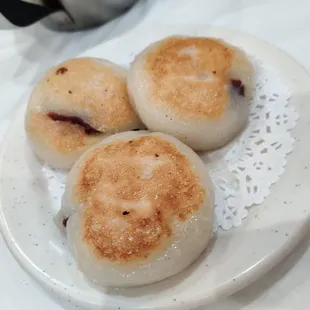 Red bean dumpling.