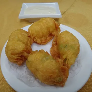 Fried Shrimp with Salad Dressing. #50