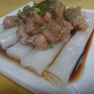 Steamed Pork Ribs Rice Roll #74