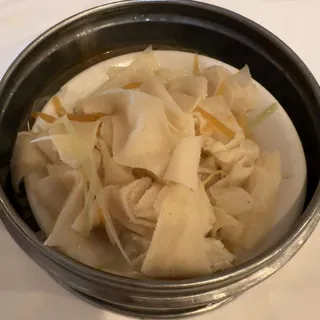 Steamed Beef Tripe with Ginger and Scallion