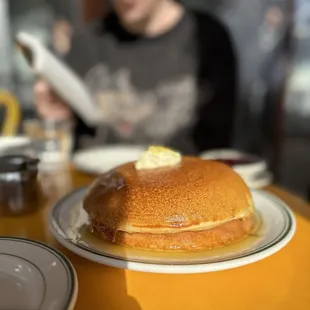 Honey Butter Pancakes