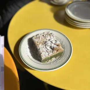 Green Tea Coffee Cake