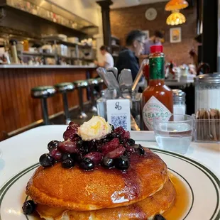 Honey Butter Pancakes