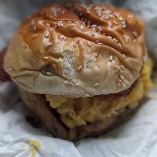 Chinese Egg and Cheese Sando