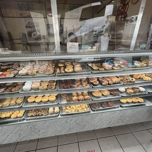 They donut selection