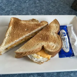 Egg Sandwich with Cheese
