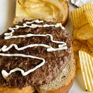 The substandard patty melt.