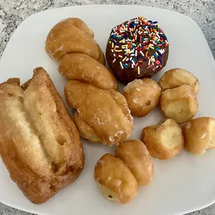 Solid donuts--very good taste and texture!