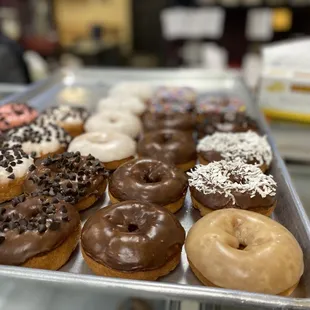 Assorted donuts