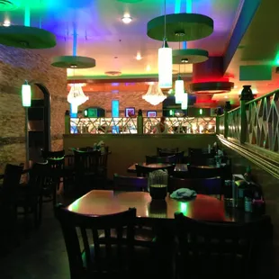 sushi and sashimi, interior