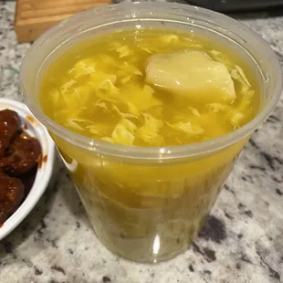 21. Wonton Egg Drop Soup