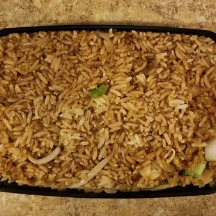 Plain Fried Rice (no meat)