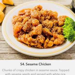 Sesame chicken