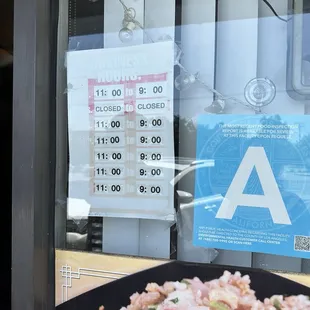 menu, sushi and sashimi