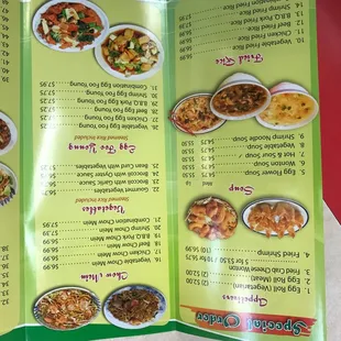 ramen and noodles, menu