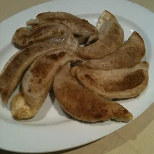 Hubster&apos;s favorite...fried dumplings